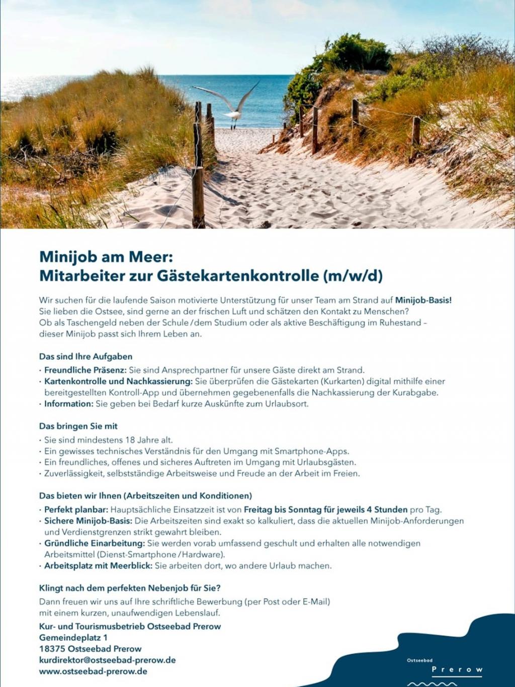 Minijob am Meer